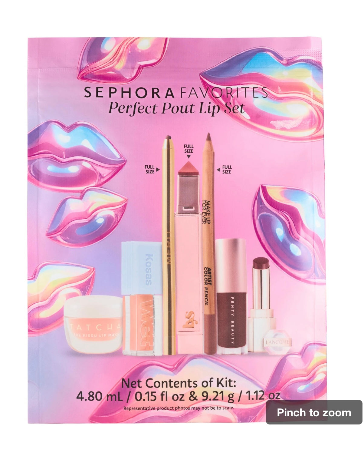 Sephora Makeup Lip value set