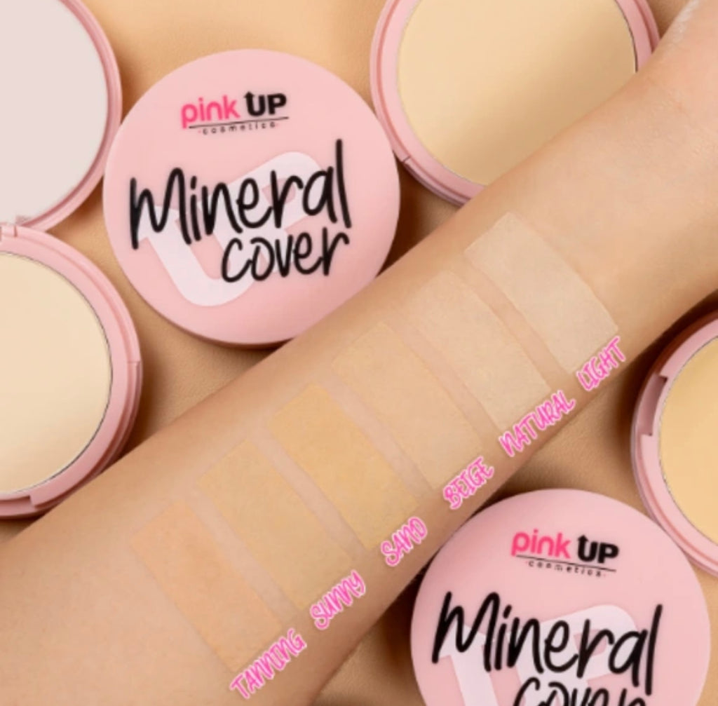 Polvo Compacto Mineral Cover/Pink up