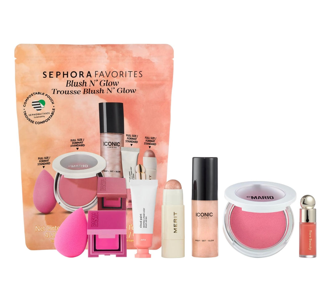 Blush N' Glow Blush Makeup Value Sephora favorites