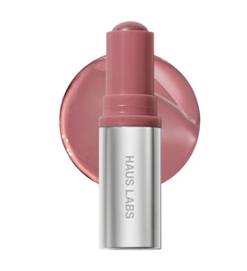 Color Fuse Longwear Hydrating Glassy Lip + Cheek Blush Balm Stick haus labs