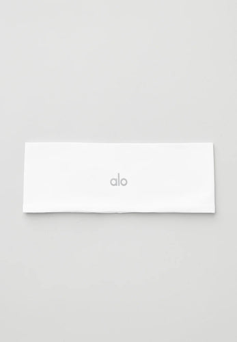 Headband Alo Yoga Blanco