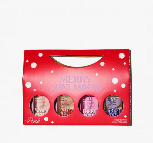 Merry Mini Mists 4-Piece Gift Set Pink