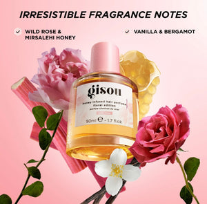 Honey infused wild rose hair perfume