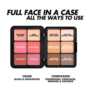 HD Skin Face Essentials Full face cream Palette