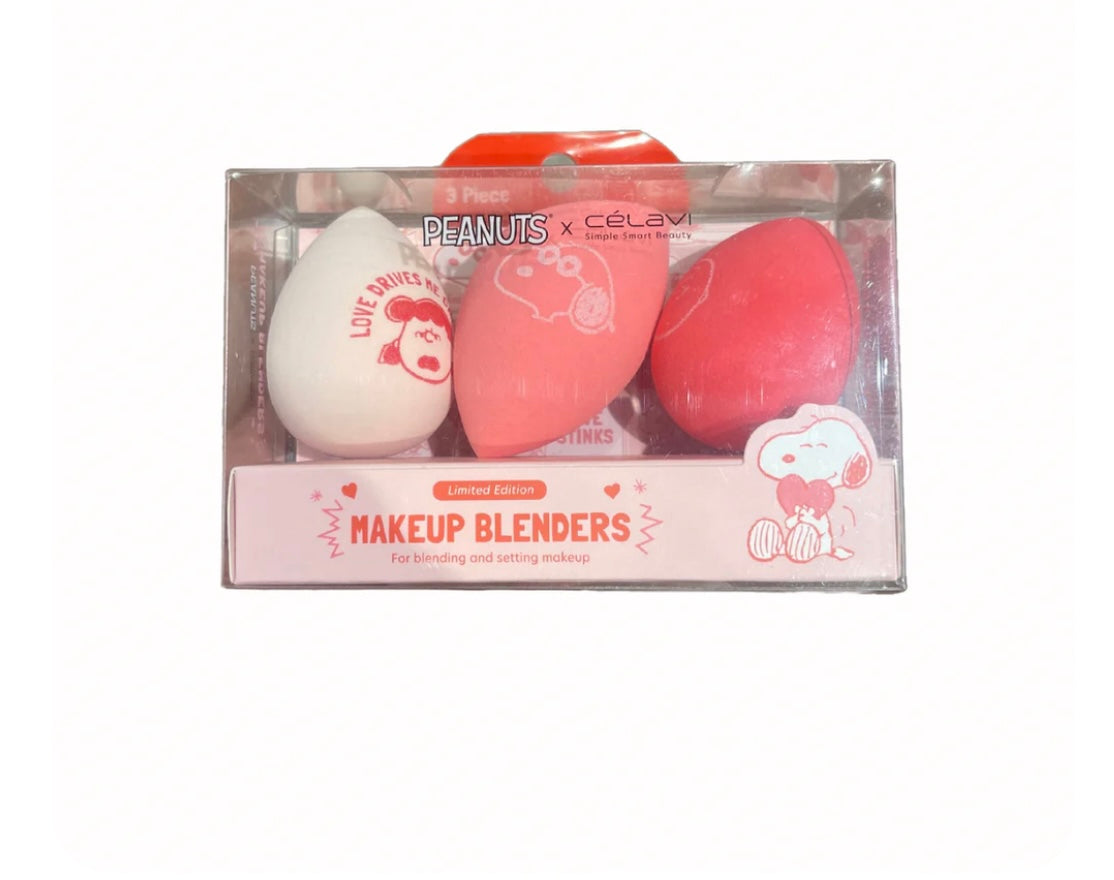 Trío esponjas Celavi x snoopy