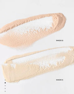 Water-based pore blurring powder