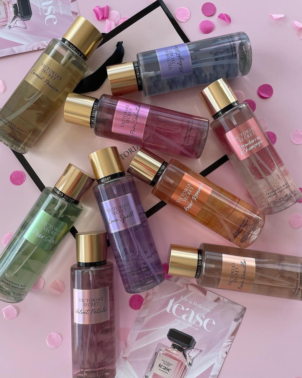 Body Mist tradicionales Victoria Secret