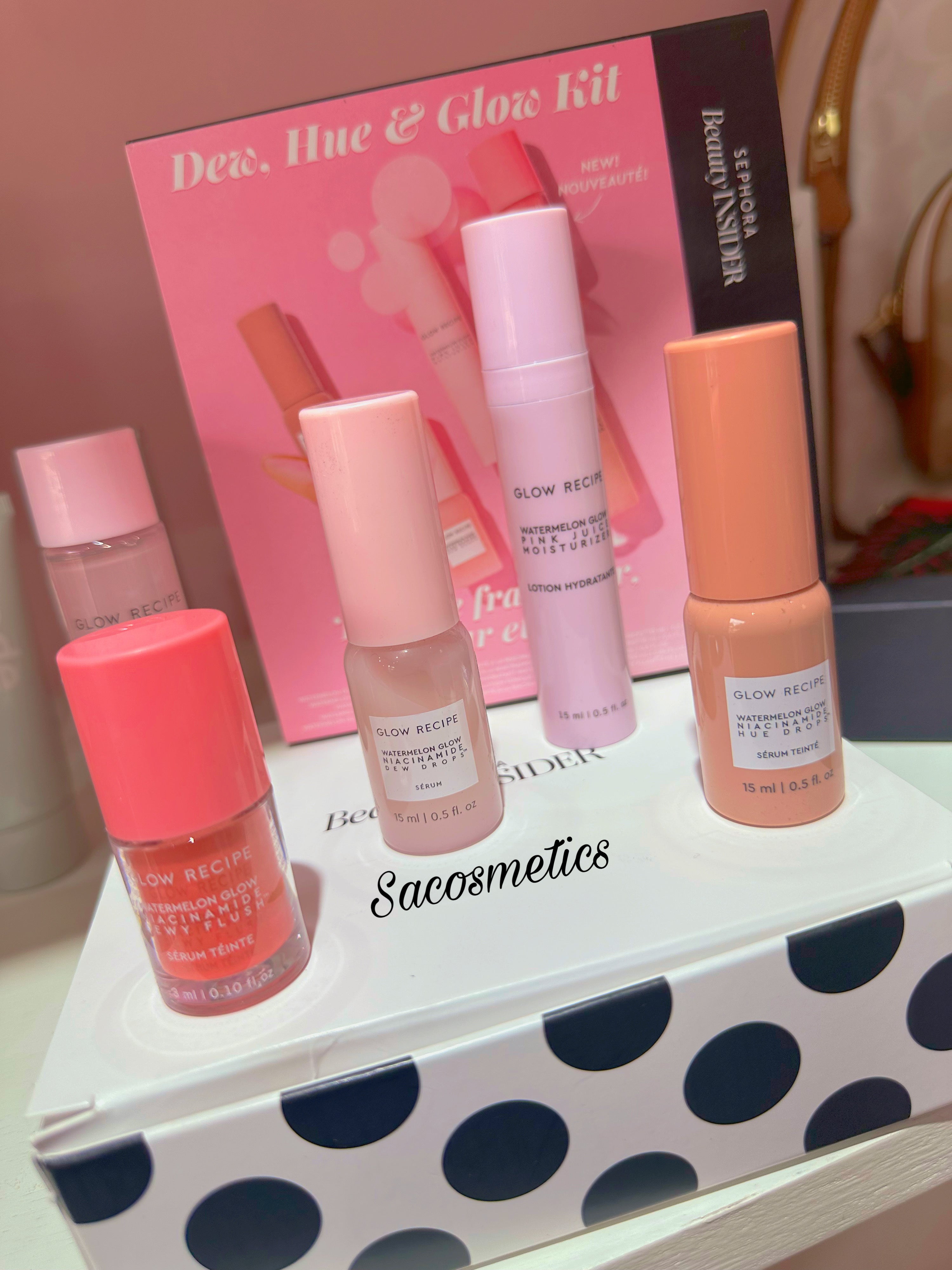 Glow Recipe Dew, hue & glow kit