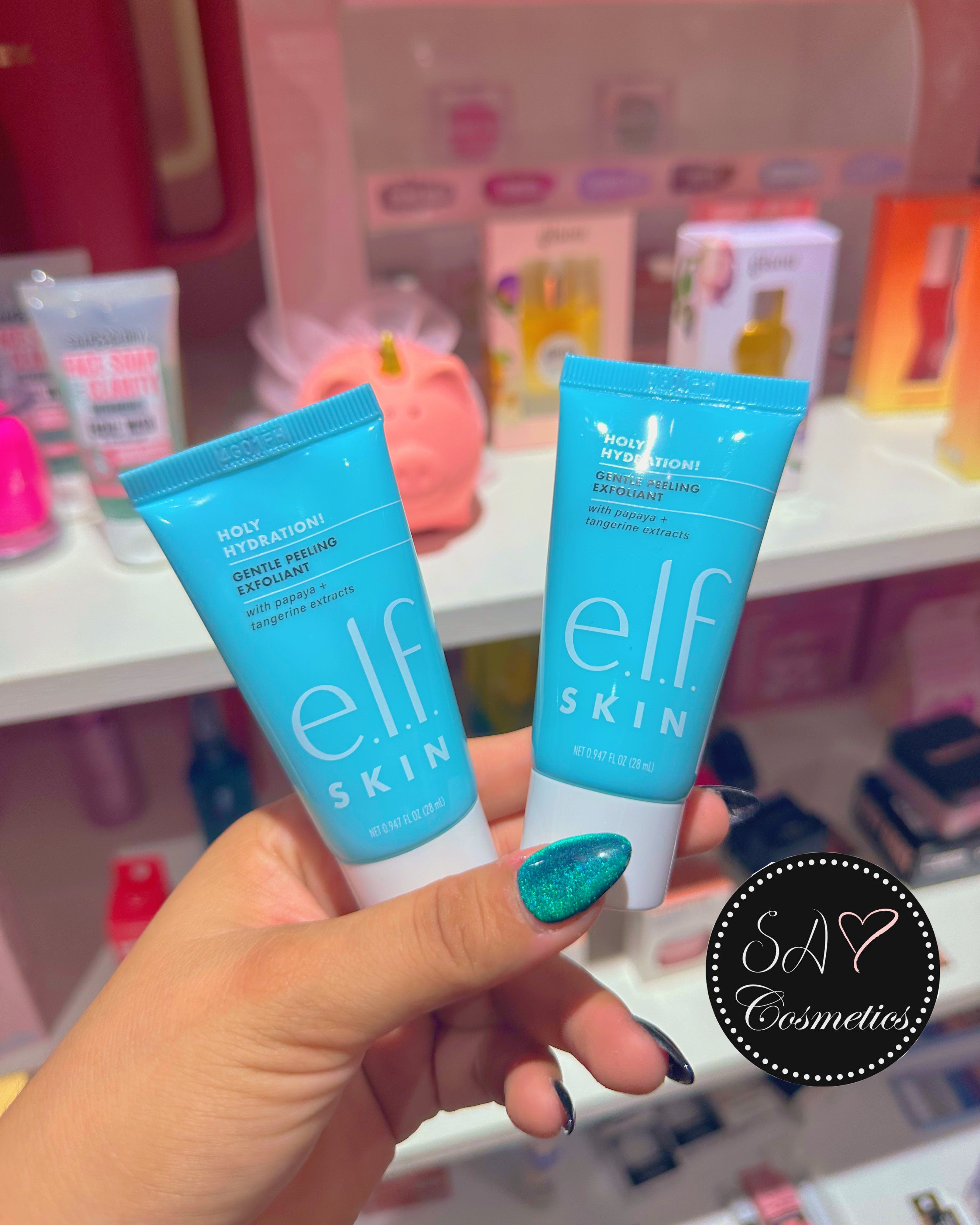 Holy hydration gentle peeling exfoliant Trial size| Elf