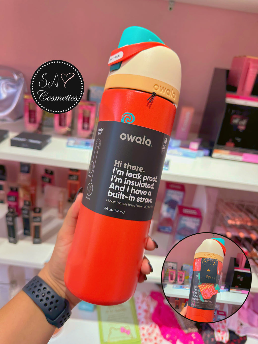 Owala edicion princesas Moana