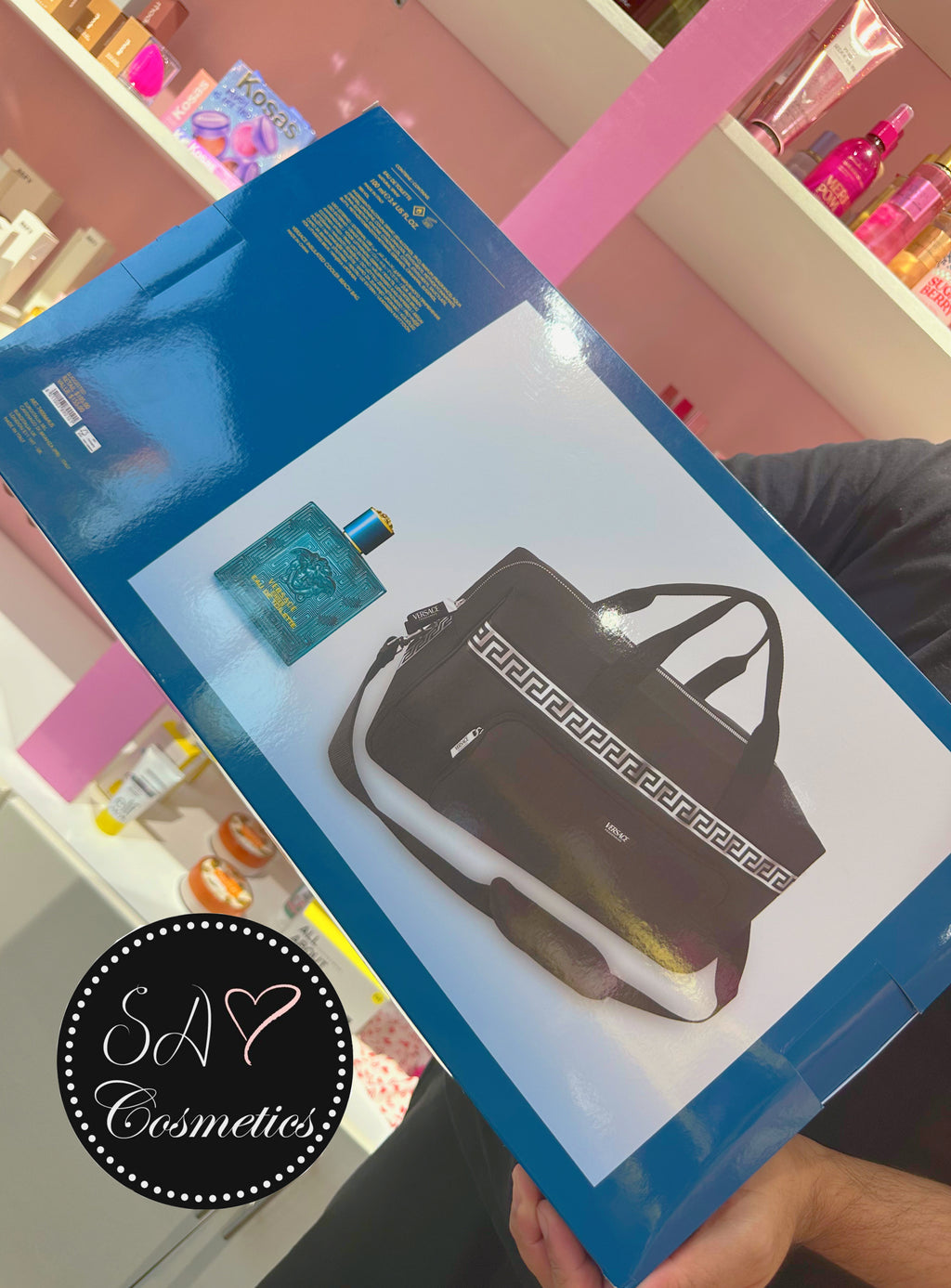 Set Regalo Eros Versace + Cooler bag caballero