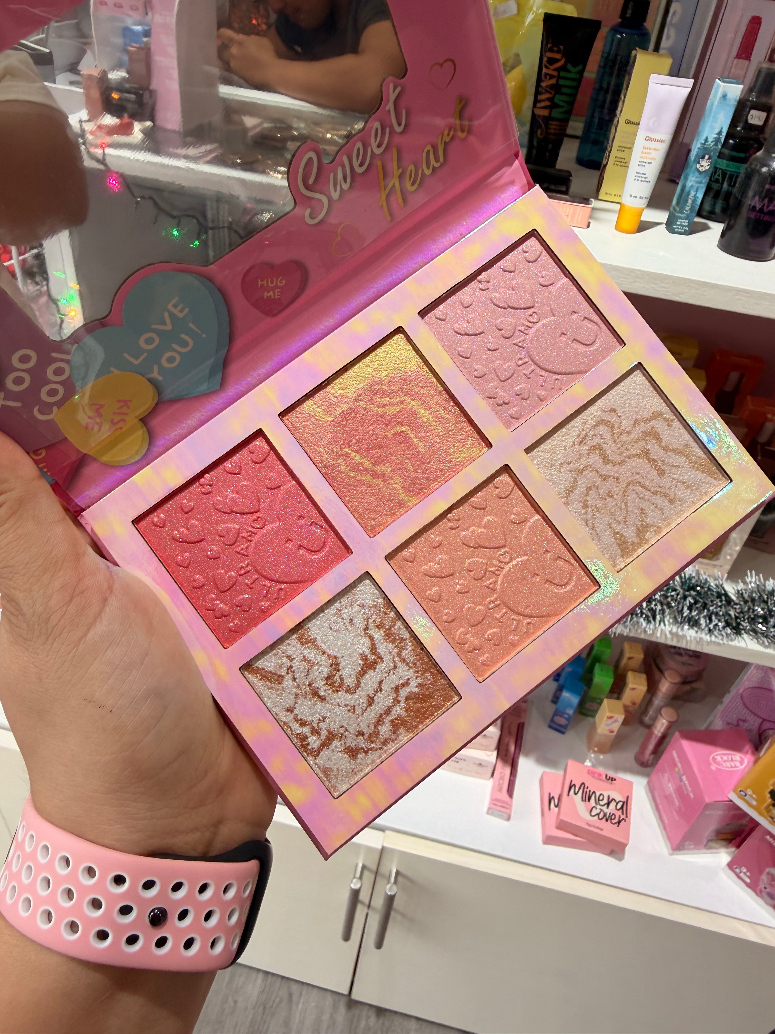 Paleta iluminador sweet heart