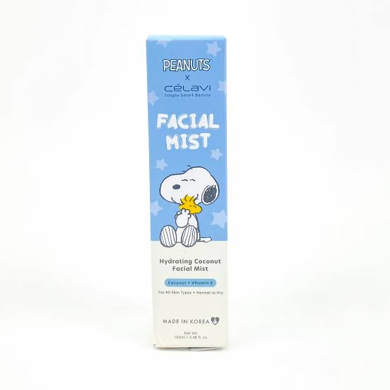Mist Facial coco y cacahuate/ snoopy