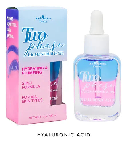 Suero y aceite facial bifásico/ Italia deluxe