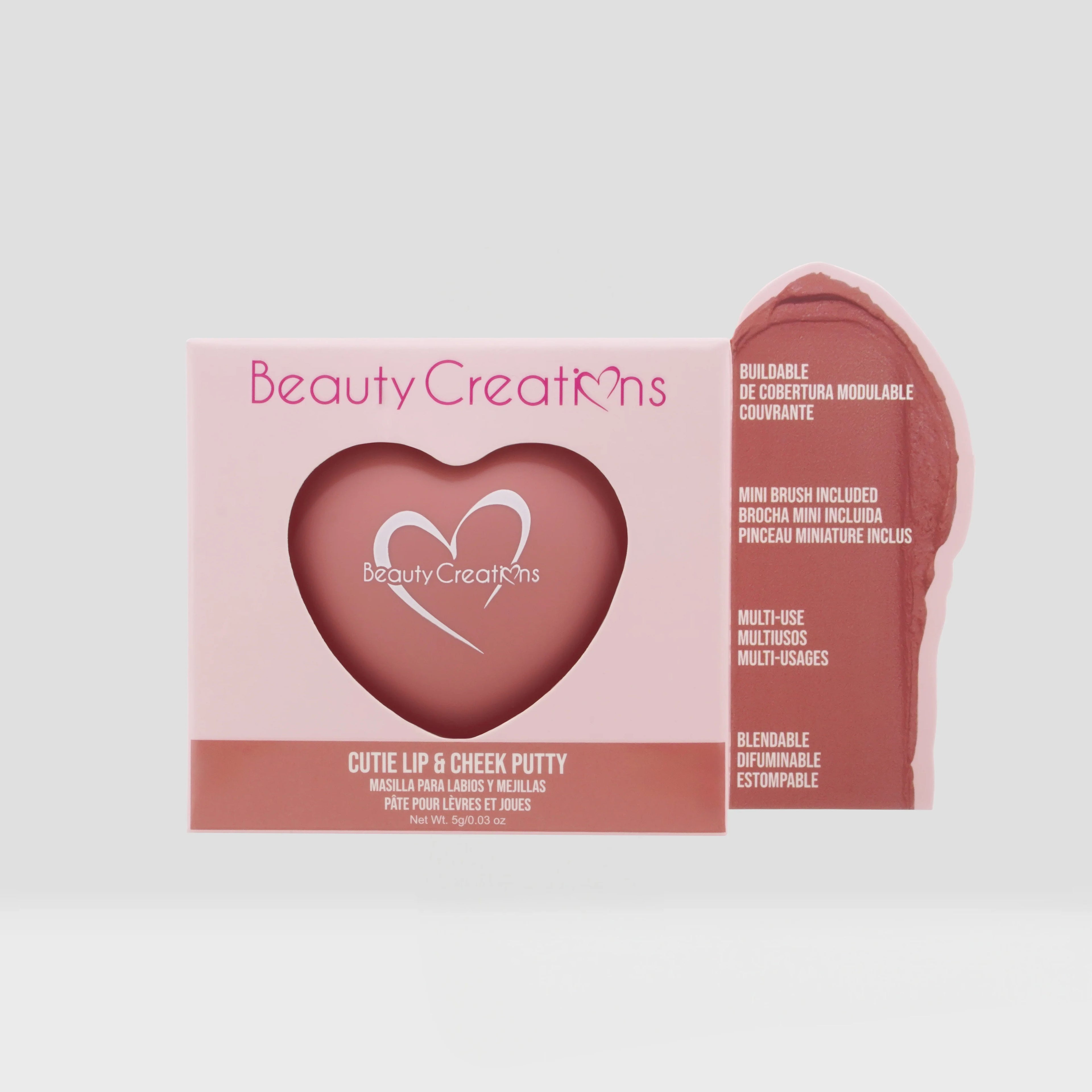 Cutie Lip & Cheek putty rubor corazon