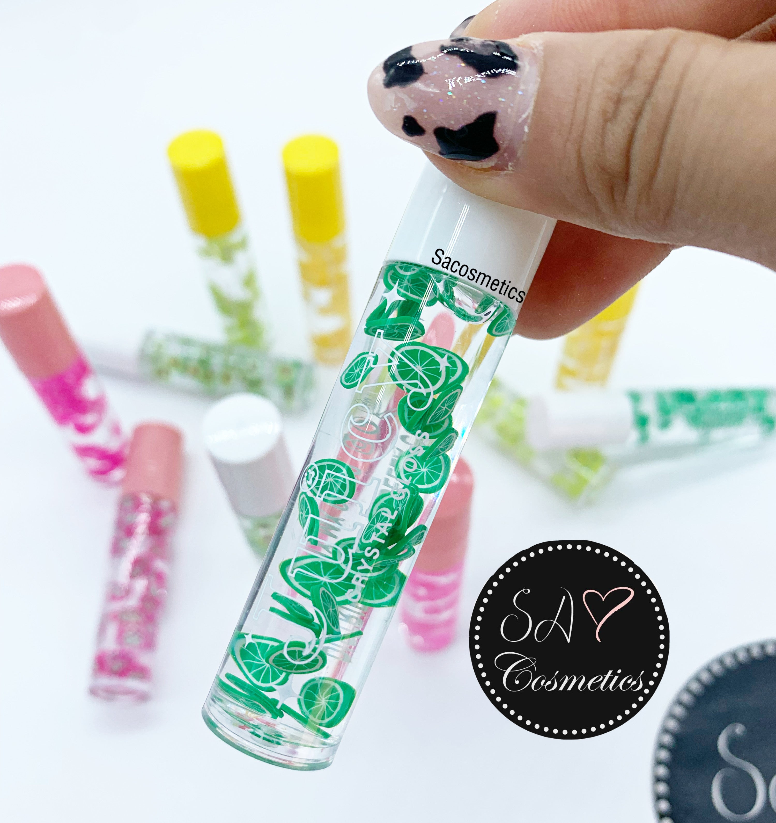 Gloss roll on frutas