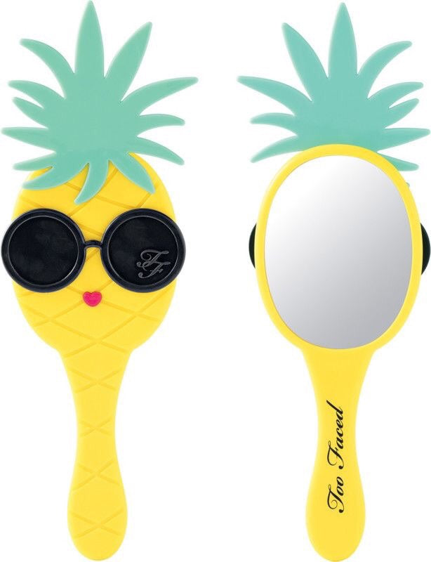 Espejo de mano piña