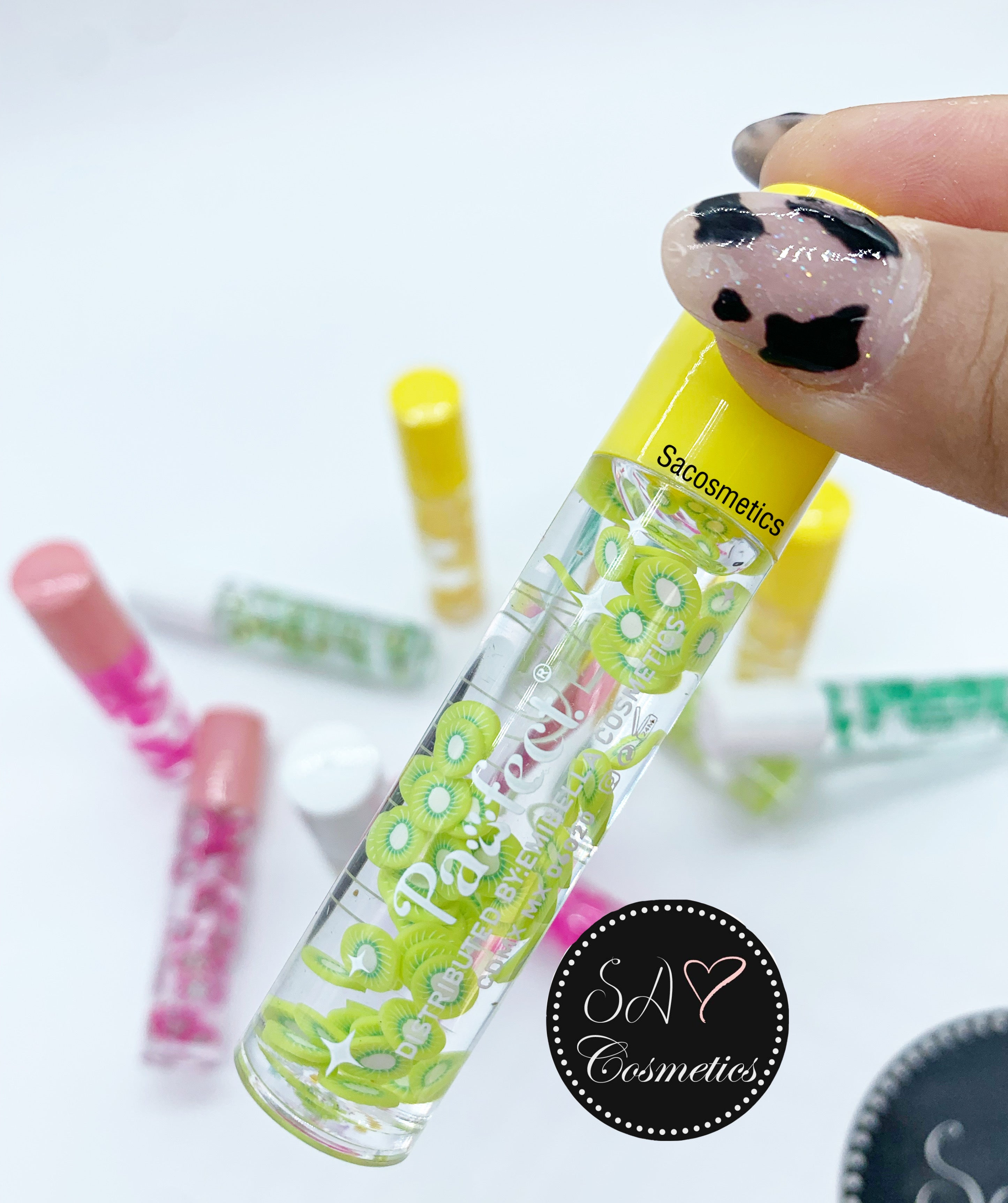 Gloss roll on frutas