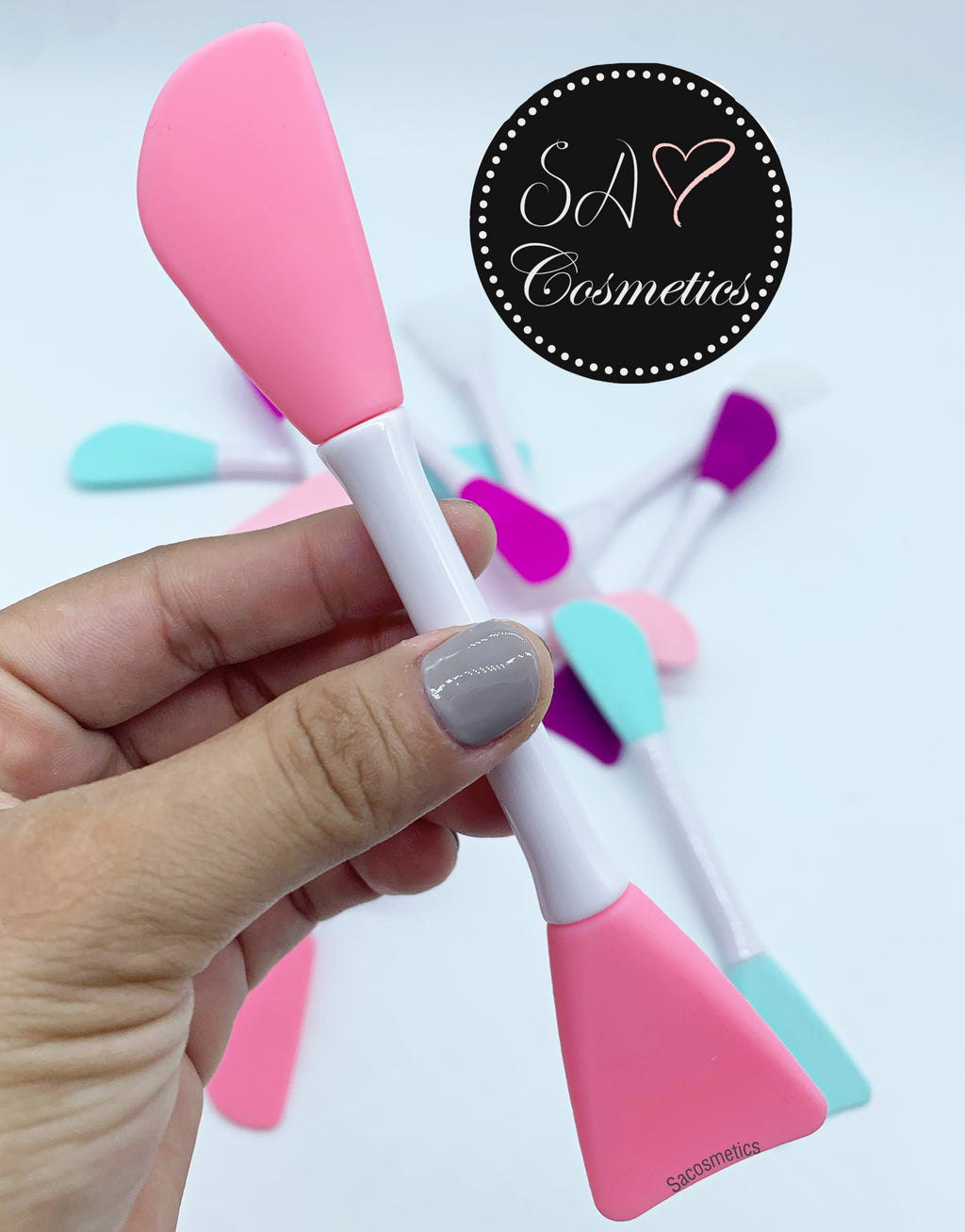 Aplicador de mascarilla doble