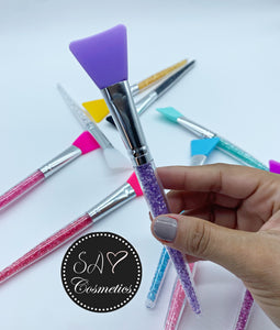 Aplicador mascarilla glitter