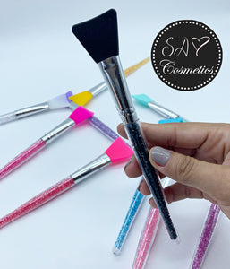 Aplicador mascarilla glitter