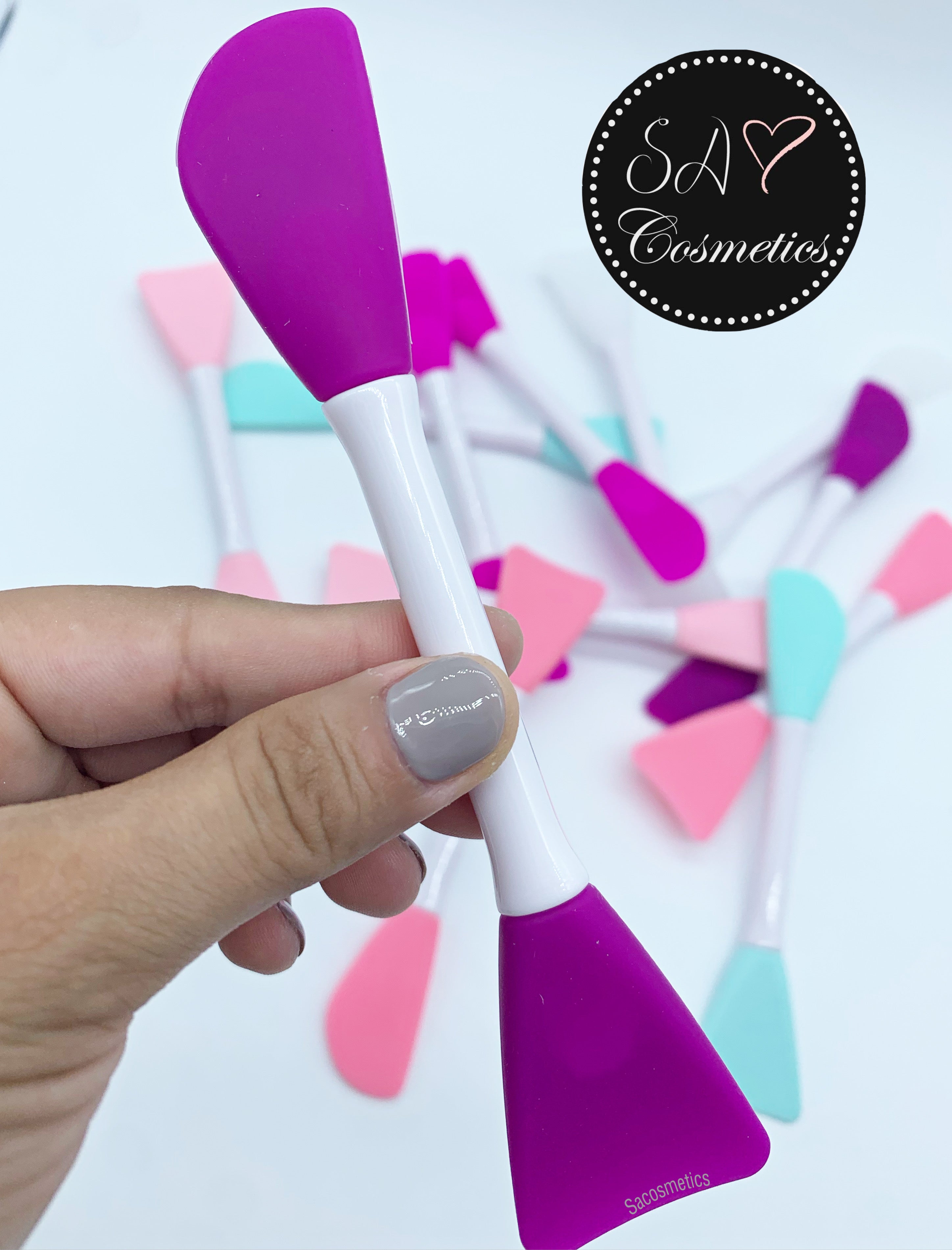 Aplicador de mascarilla doble