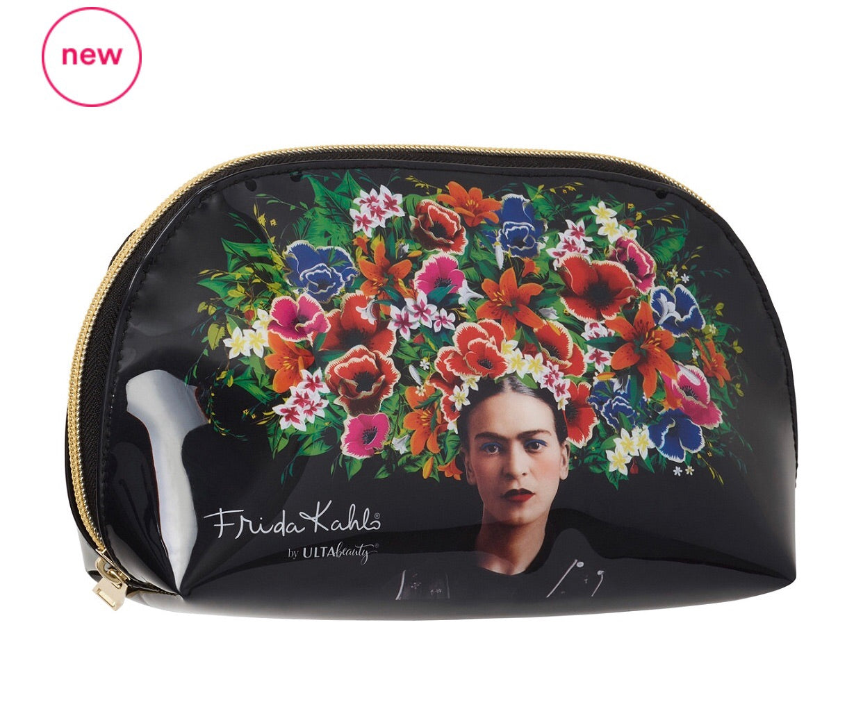 Frida Kahlo beauty cosmetic bag