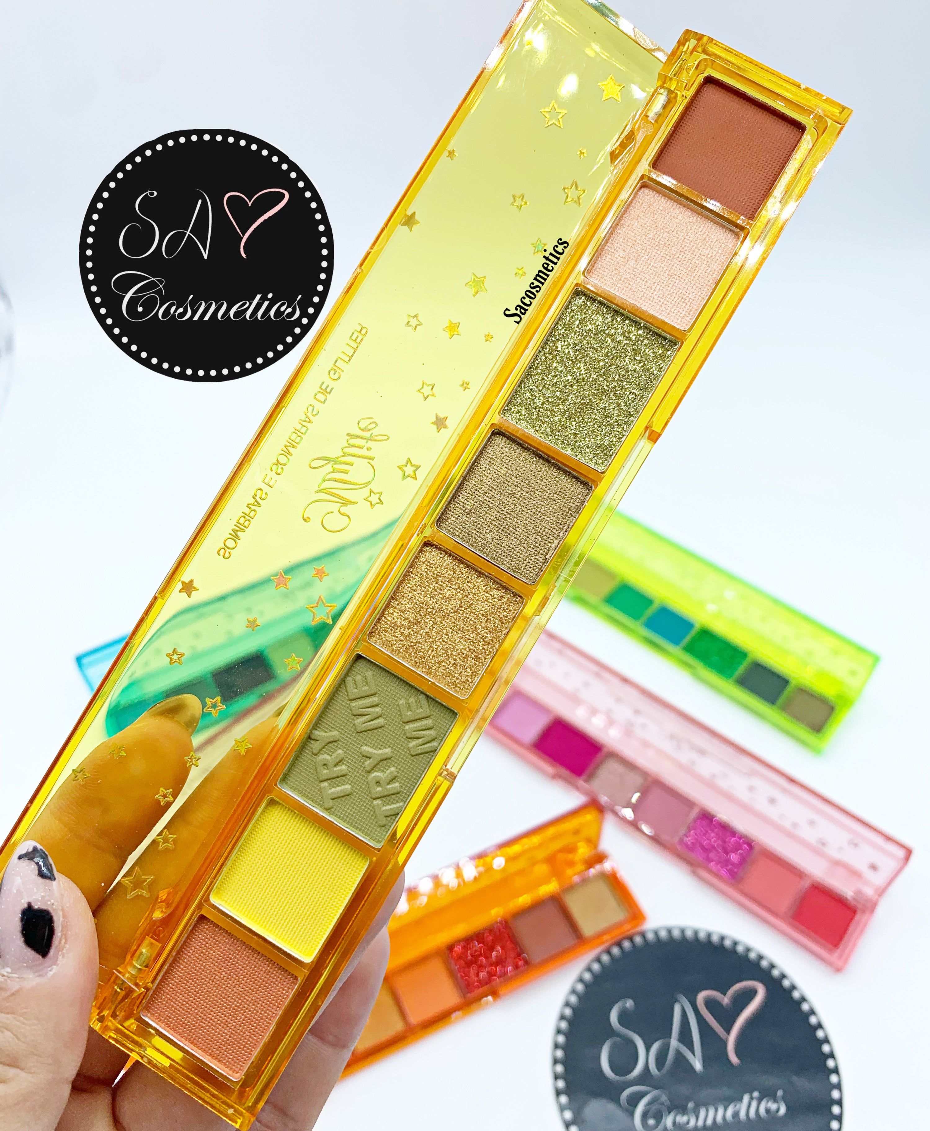 Paletas minis de sombras