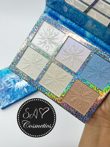 Paleta iluminadores copo nieve